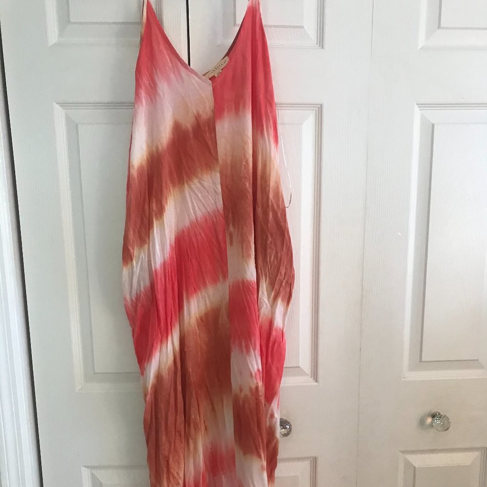 Lovestitch Maxi Summer Dress Tie Dye small